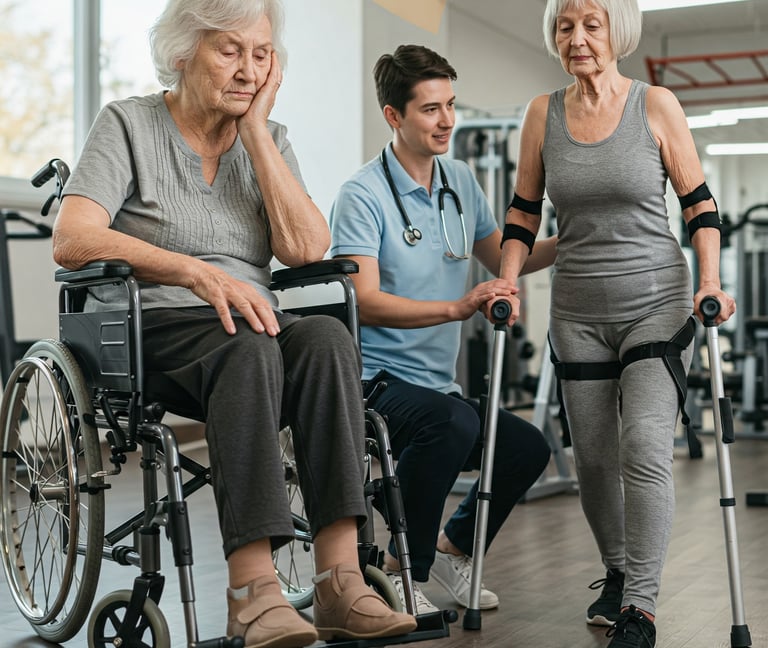 Gachibowli personal trainer helping client with strength and conditioning. Gym Trainer Kompally