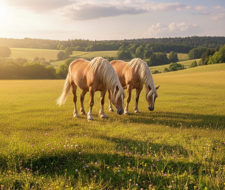 Cheval ecopaturage
