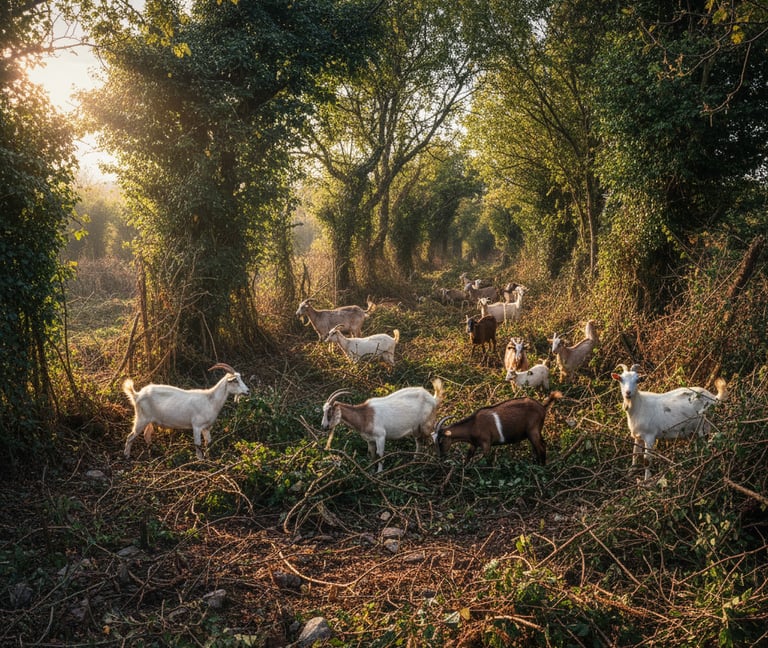 Chevres ecopaturage