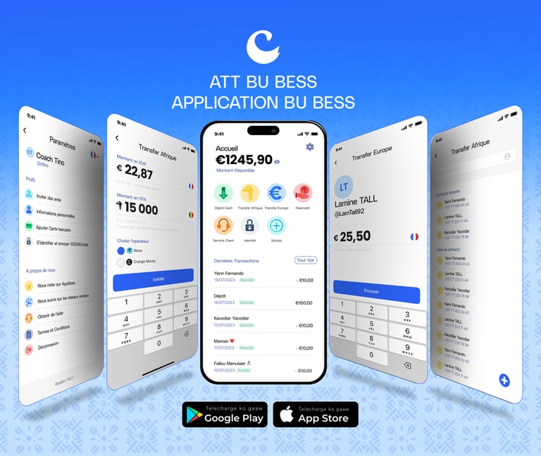 Lancement application Cauri Money