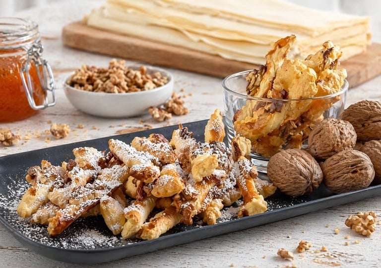 Biscotti di pasta sfoglia