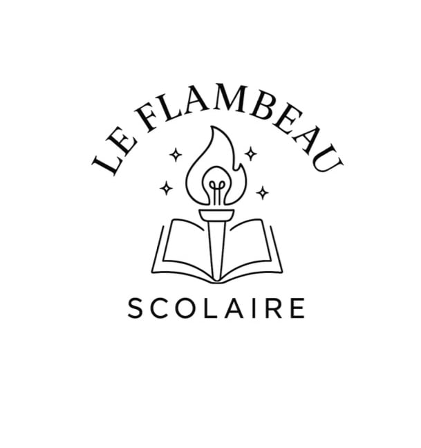 logo marque société entreprise Le Flambeau scolaire école études étudier