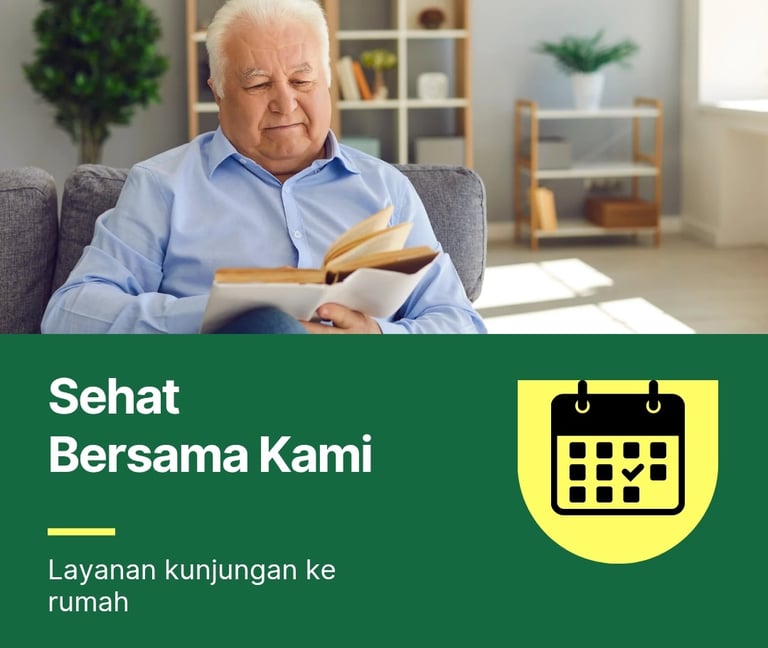 a man sitting on a couch with a book