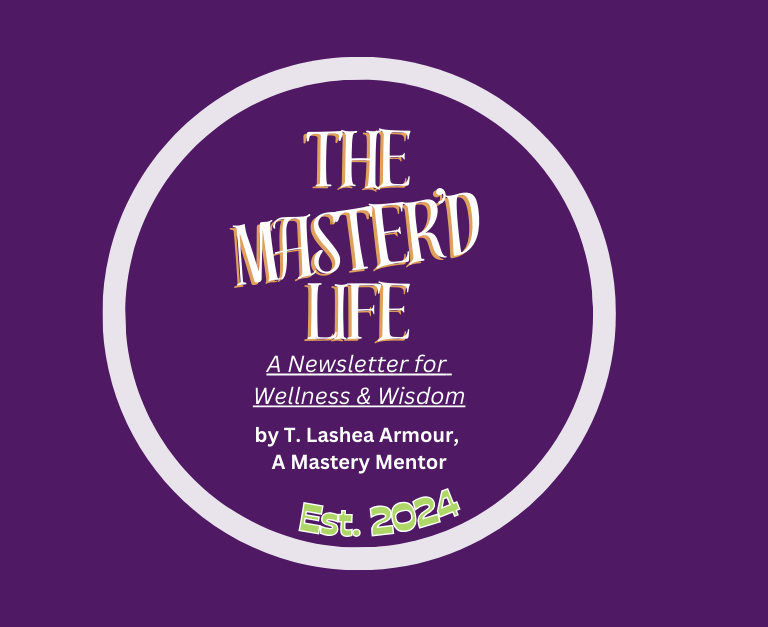 newsletter logo "The Master'D Life"