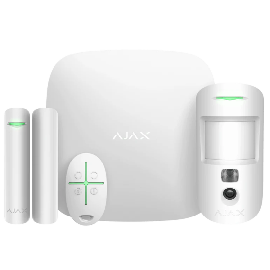 kit alarme ajax blanc