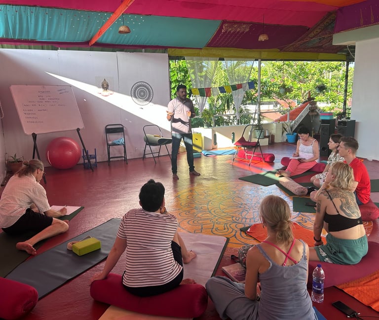 deutschsprachige Yogalehrerausbildung Kerala