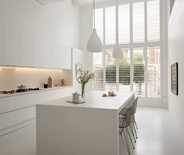Shutter Installation Kitchen - Window Shutters in Sheen