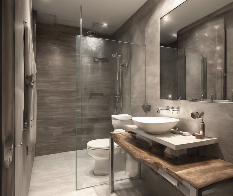 black and gray stroller on hallway