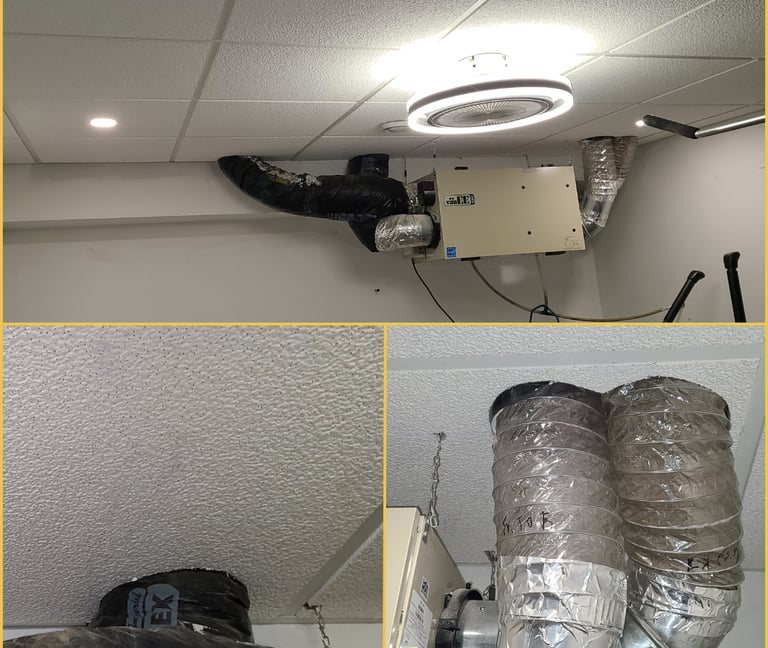 Drop ceiling intricate cutting