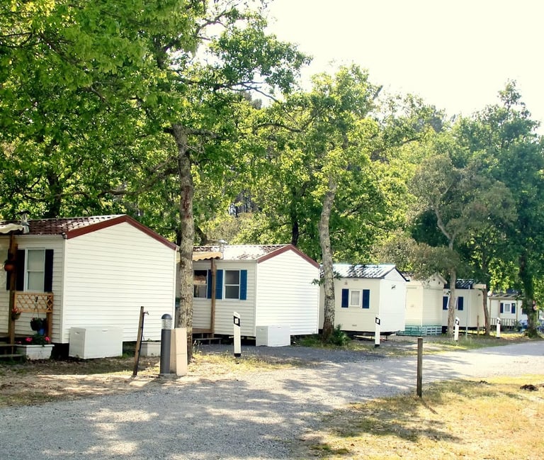 photo de Mobil-Home du camping les chênes dans les Landes