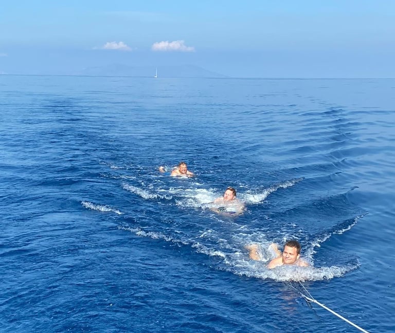 Bojenreiten Spaß Mittelmeer