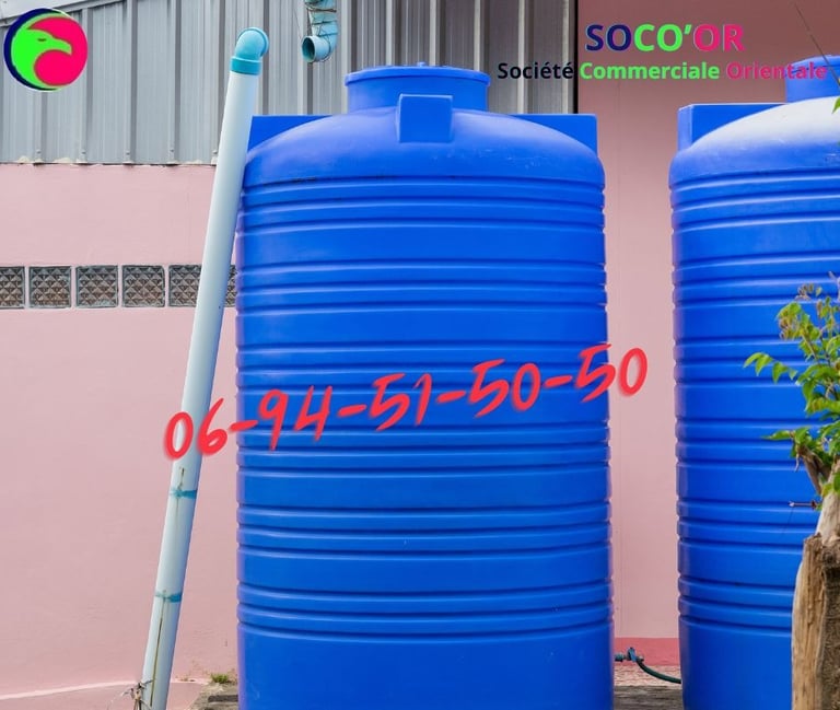 Citerne plastique Maroc 