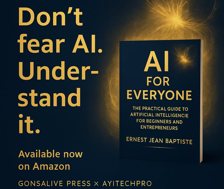 This Book AI FOR EVERYONE, is very interesting, buy one at Amazon