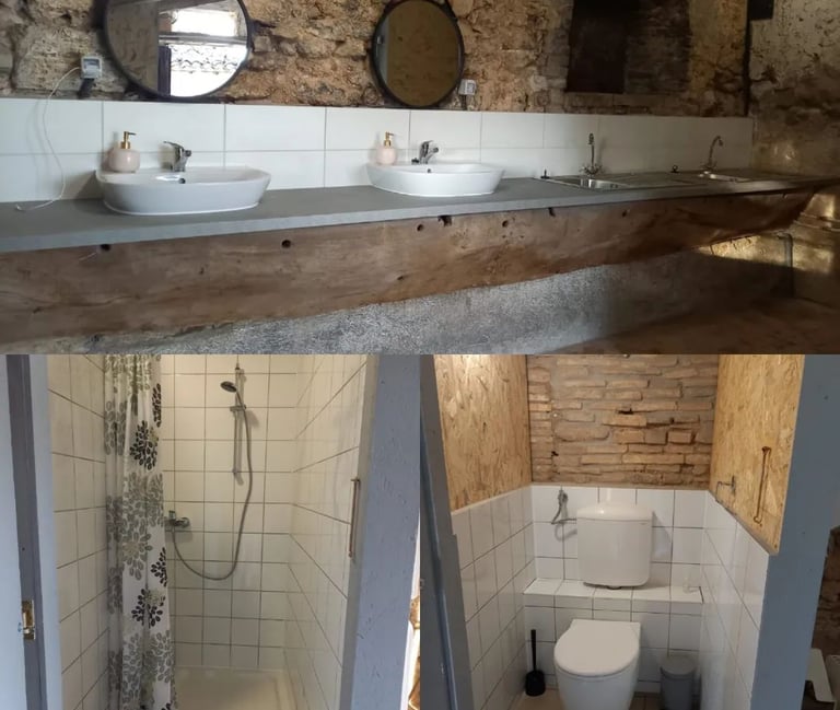 camperplaatsen met sanitair in Umbrië