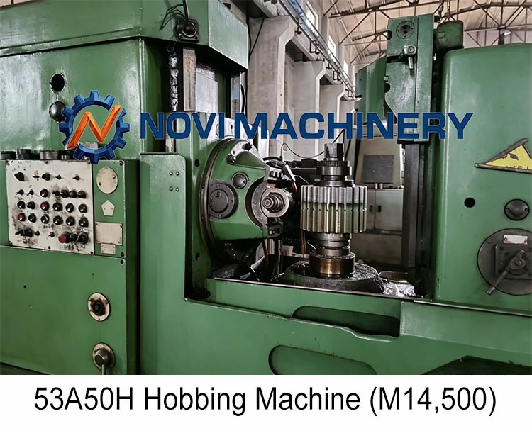 gear hobbing machine: Module M14, Max Diameter 500mm for custom gear production - Novi Gear