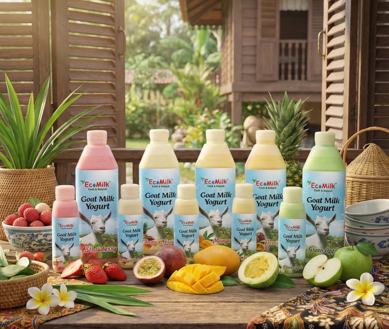 Goat Milk Yogurts BSL Ecomilk Goats Dairy