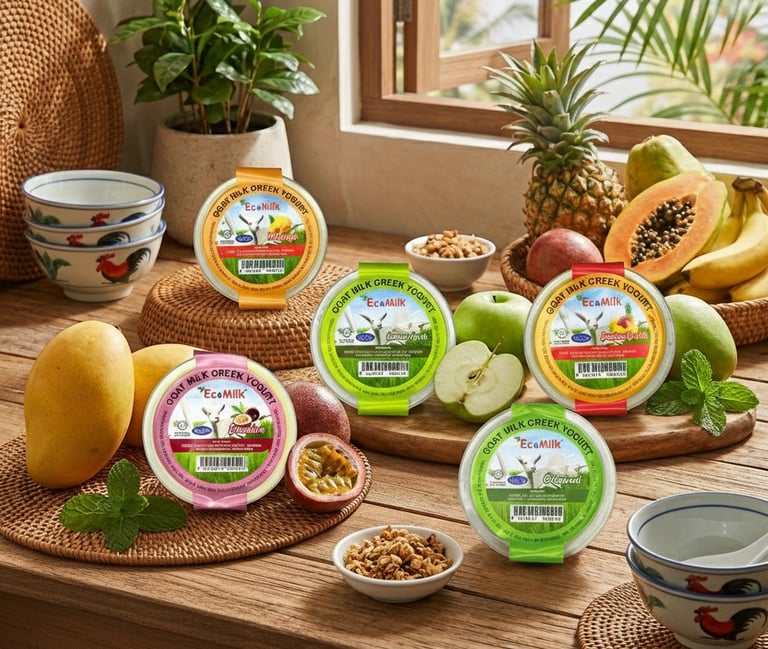 Greek Yogurt BSL Ecomilk Goats Dairy