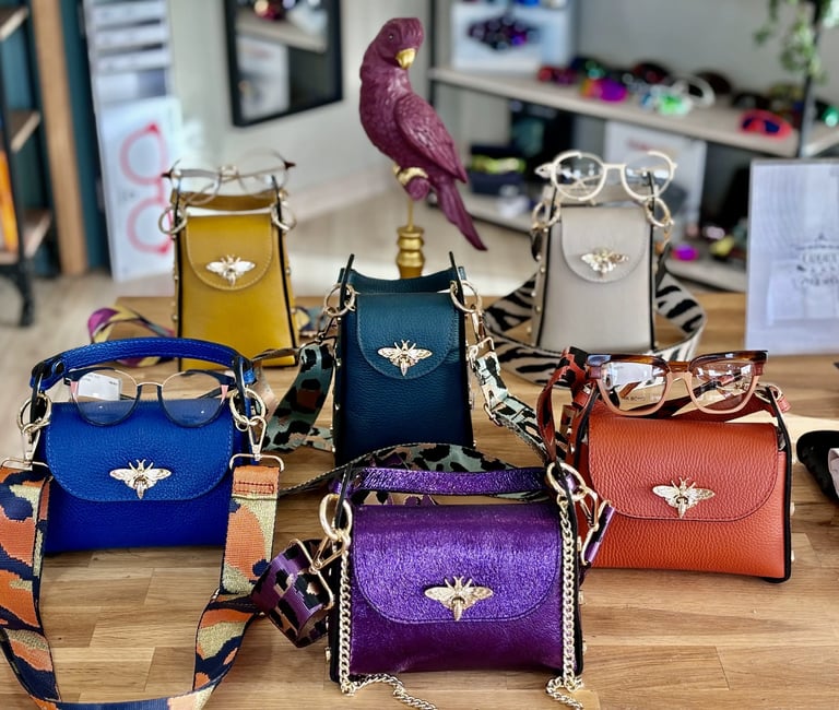 Sacs à main assorties lunettes Calliopée Optic
