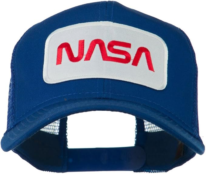 e4Hats.com NASA Logo Patched Mesh Back Cap