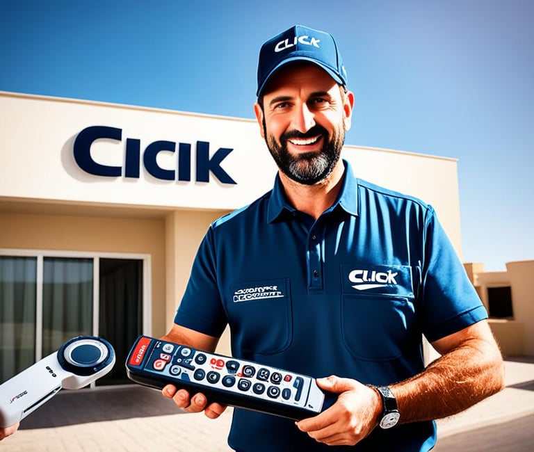 فني توصيل ريموت