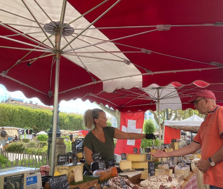 The wonderful Cheese Stall