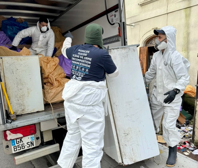 Nettoyage et décontamination syndrome de Diogène en France