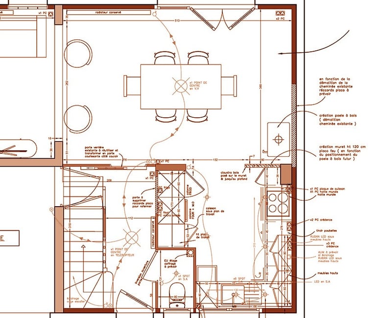 Plan technique 2D