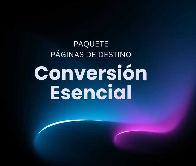 WebPro247 - Creación de Páginas de Destino Paquete Conversión Esencial