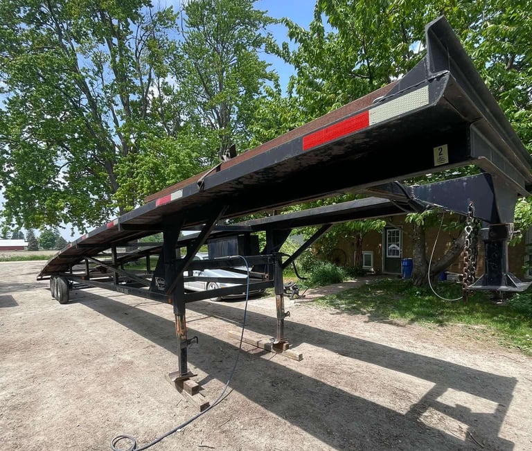 finished trailer repair