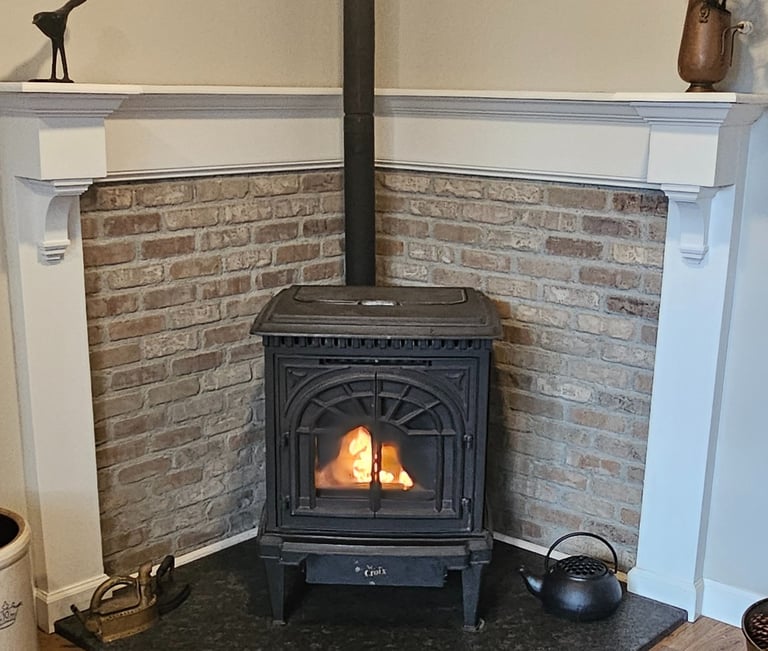 Custom Fireplace Mantel Interior Trim Installation Repair