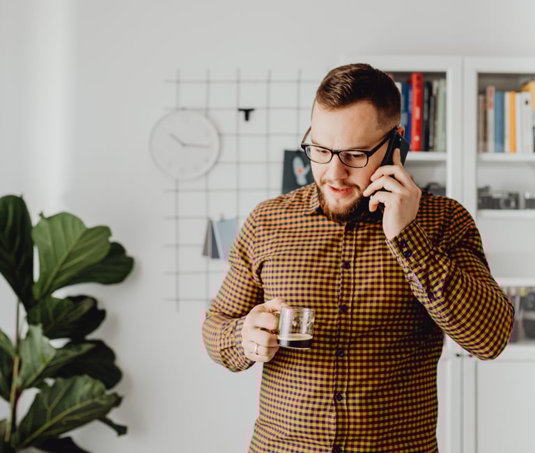 customer calling a garage to get an MOT