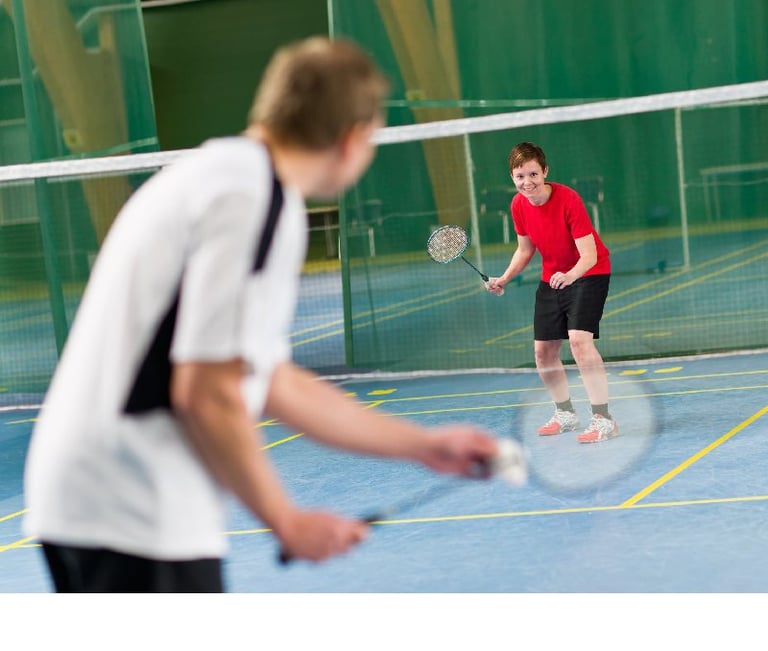 Badminton Kurs Turnier