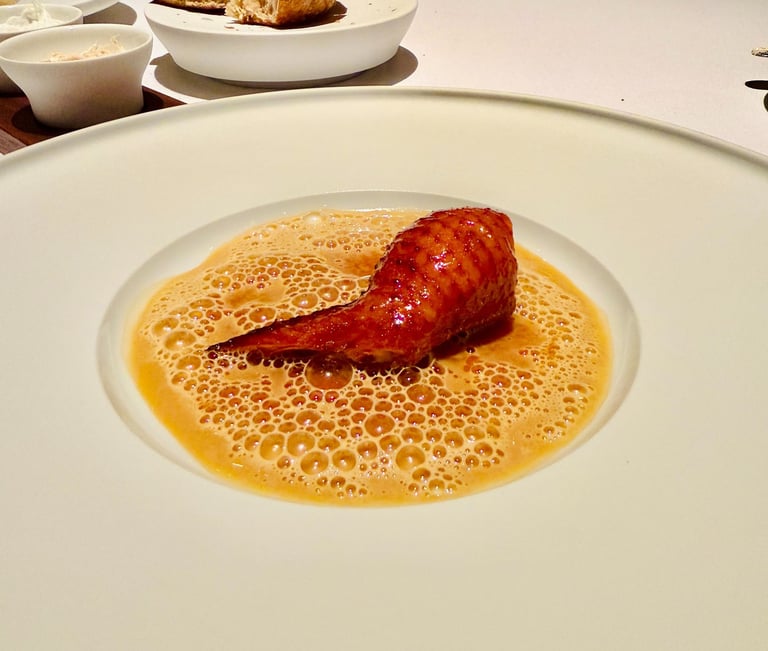 Chef Calvert’s Tea Smoked Chicken Wing 