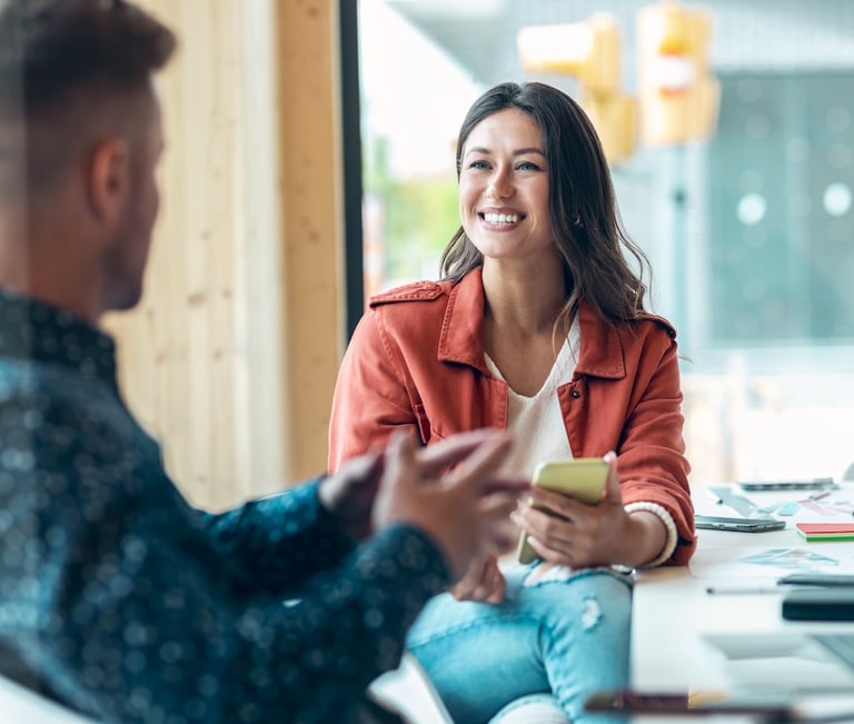 PremierAppointments_Man&Woman_Talking