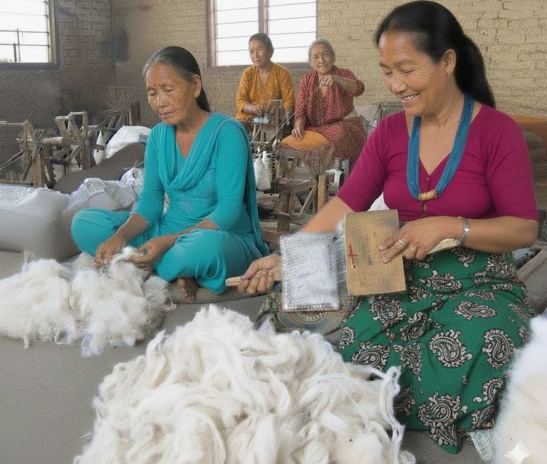 Custom bespoke handmade rugs crafted in Nepal – Himalaya Carpet Industries