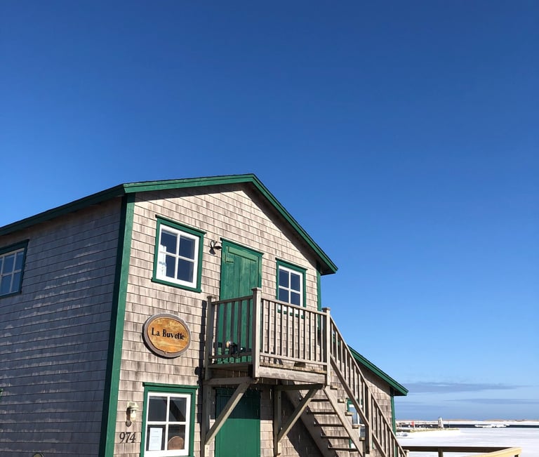 La Buvette sur la Grave l'hiver