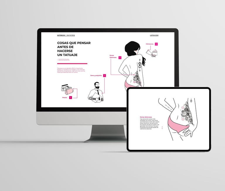diseño infografia para revista digital con webpublication