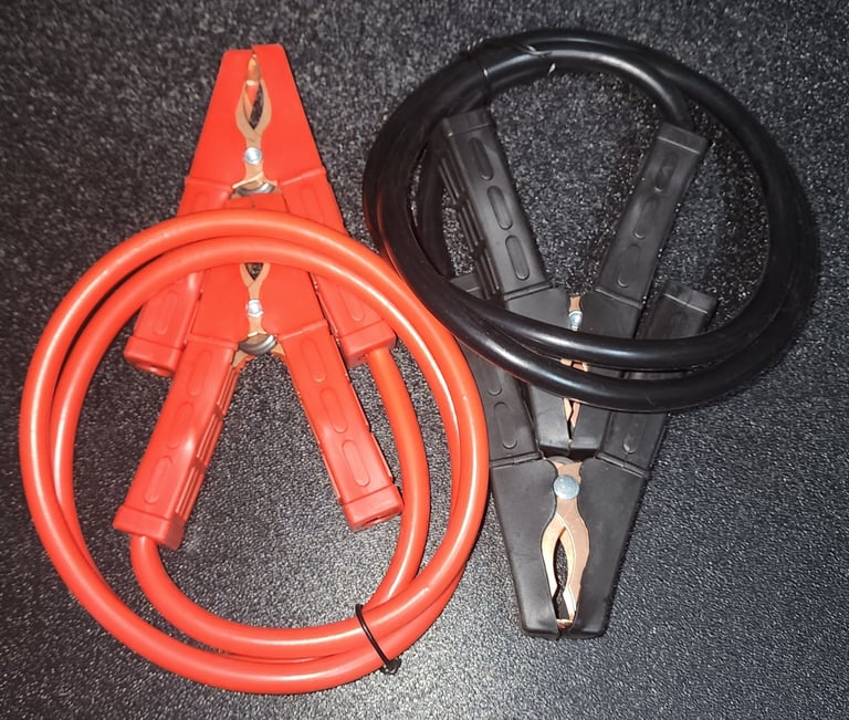 Jumper cables.  A thing of the past if you ask us.  Nonetheless, it is currently in stock and available for purchase.