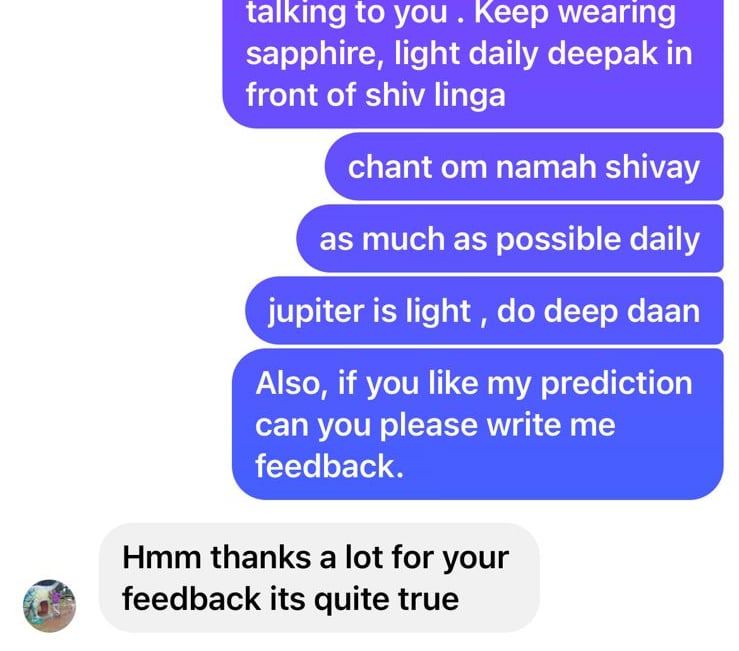 Astrology prediction