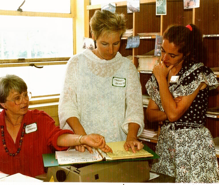 art docents in the office