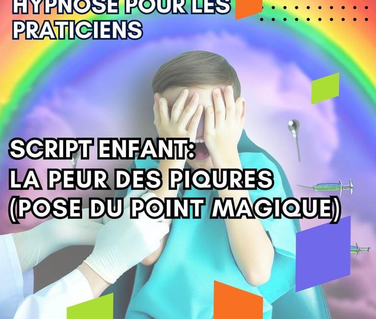 Script hypnose enfant point magique