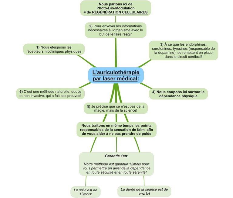 Auriculothérapie, avantages, bien-faits, garantie, fonctionnement, claire, simple, ludique, cohérent