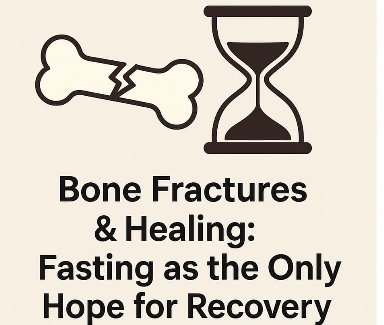 _🦴⏳Bone Fractures and Healing Fasting as the Only Hope for Recovery