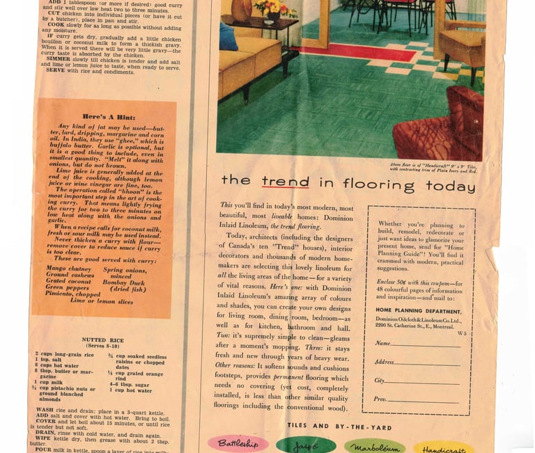 fashion magazine 1954