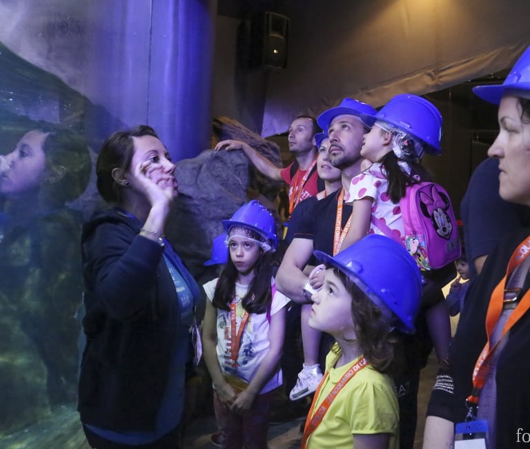 conoscere i pesci, intrattenimento per famiglie e bambini