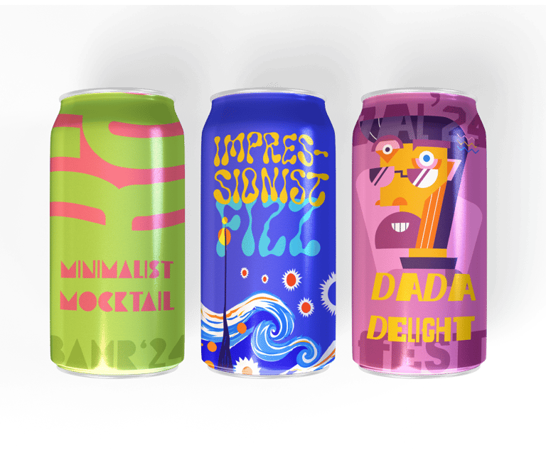 Signature Drinks entworfen für die Case Study Bahr