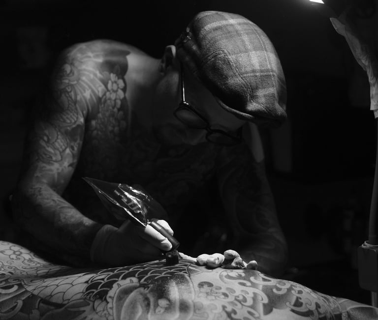 Japanese traditional tattoo Munchen Künstler 
