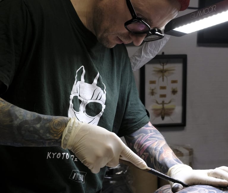 Beste japanische Tattoo Künstler Deutschland