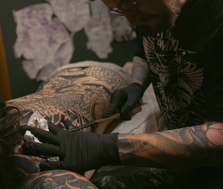 tebori japanese tattoo munich irezumi germany