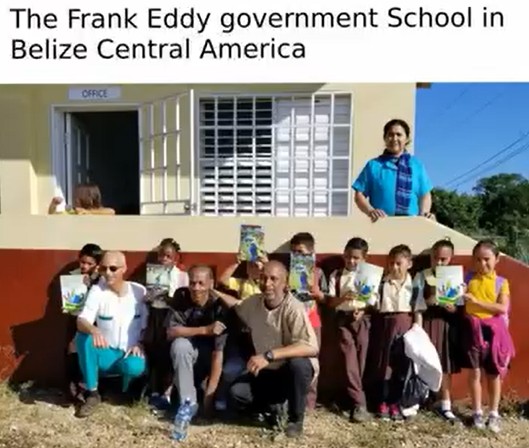 Dr. Greenhand in Belize with Students 2023